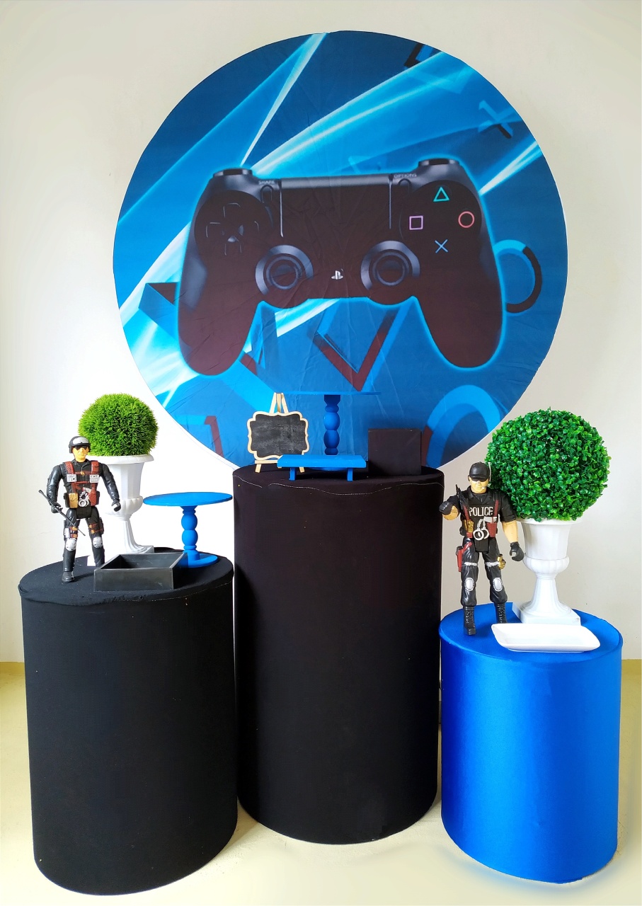 Game - Kit Prata - Beca Decorações