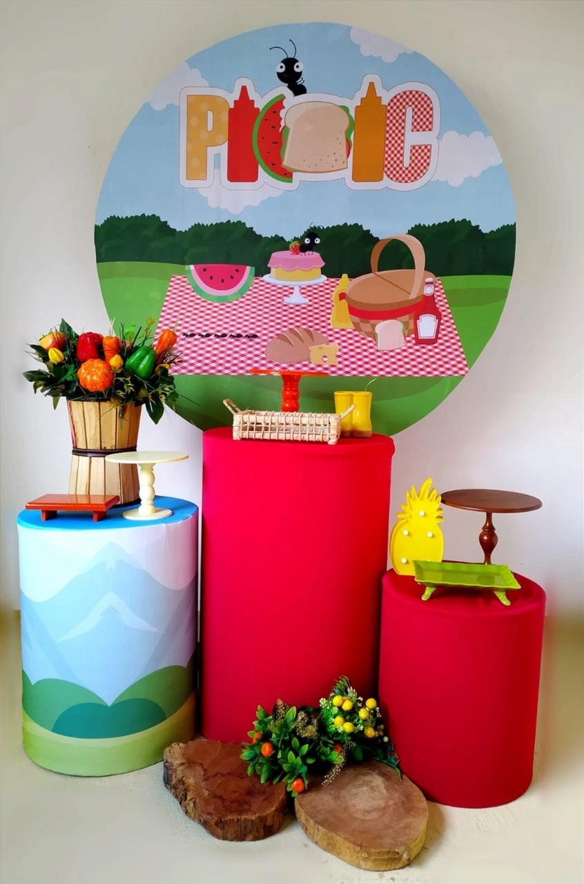 Pic Nic - Kit Prata  - Beca Decorações