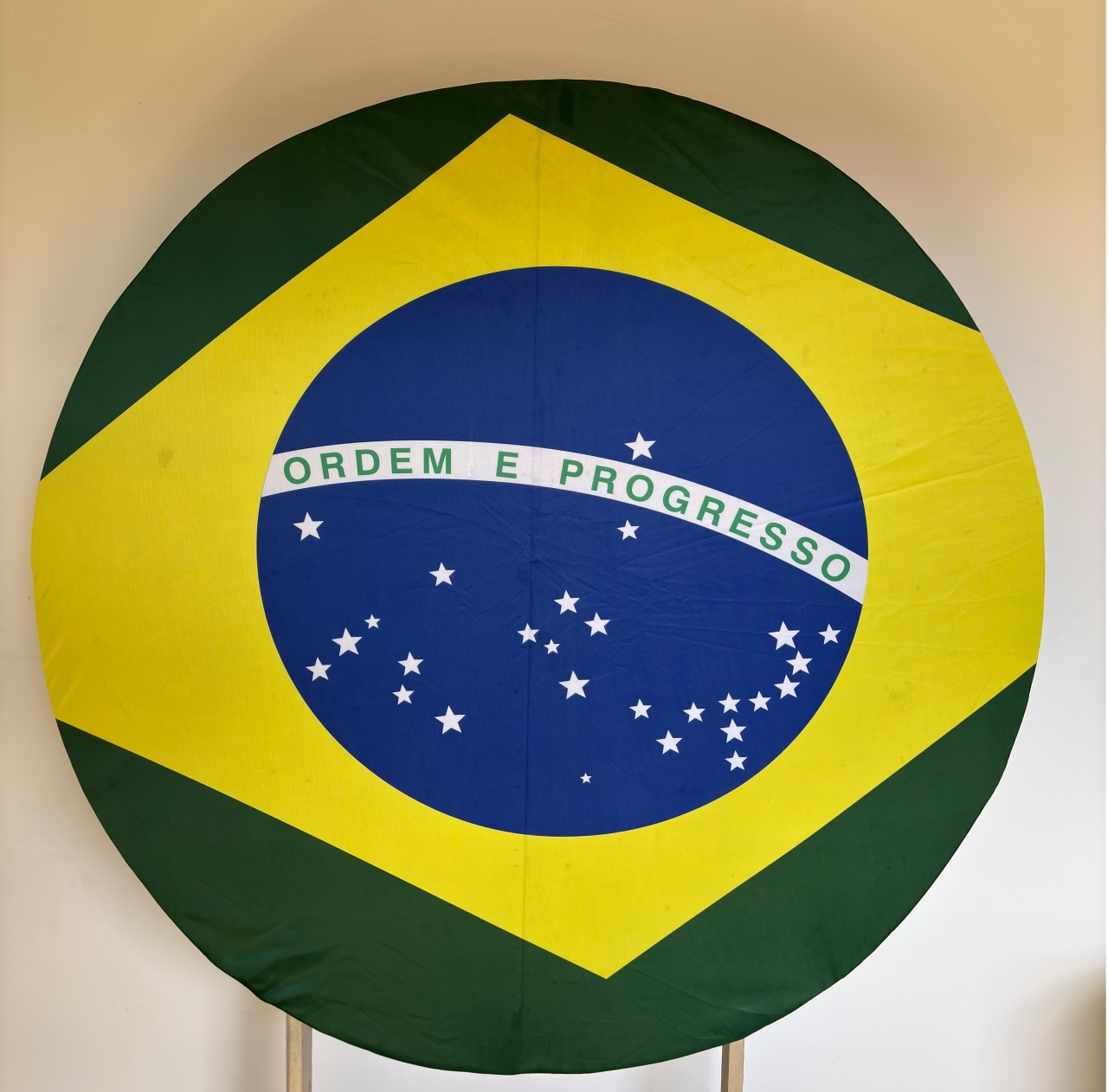 Painel Redondo Copa - Bandeira - Beca Decorações