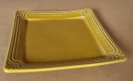 Bandeja Baixa Quadrada Amarelo Mostarda (Locação) - imagem 1