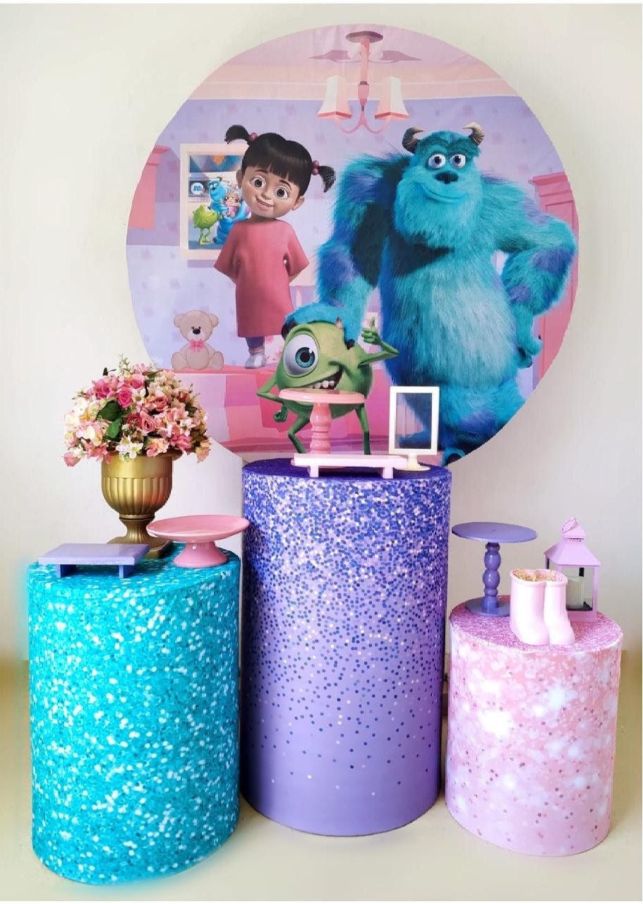 Monstros S.a - Kit Prata - Beca Decorações