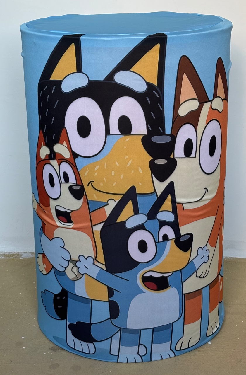 Capa de Cilindro Bluey G (Locação) - Beca Decorações