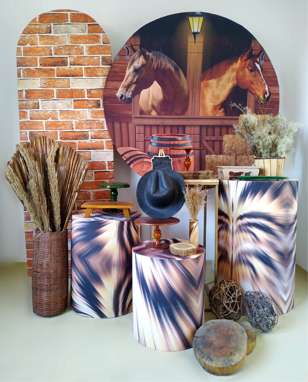 Cavalos - Kit Diamante - Beca Decorações