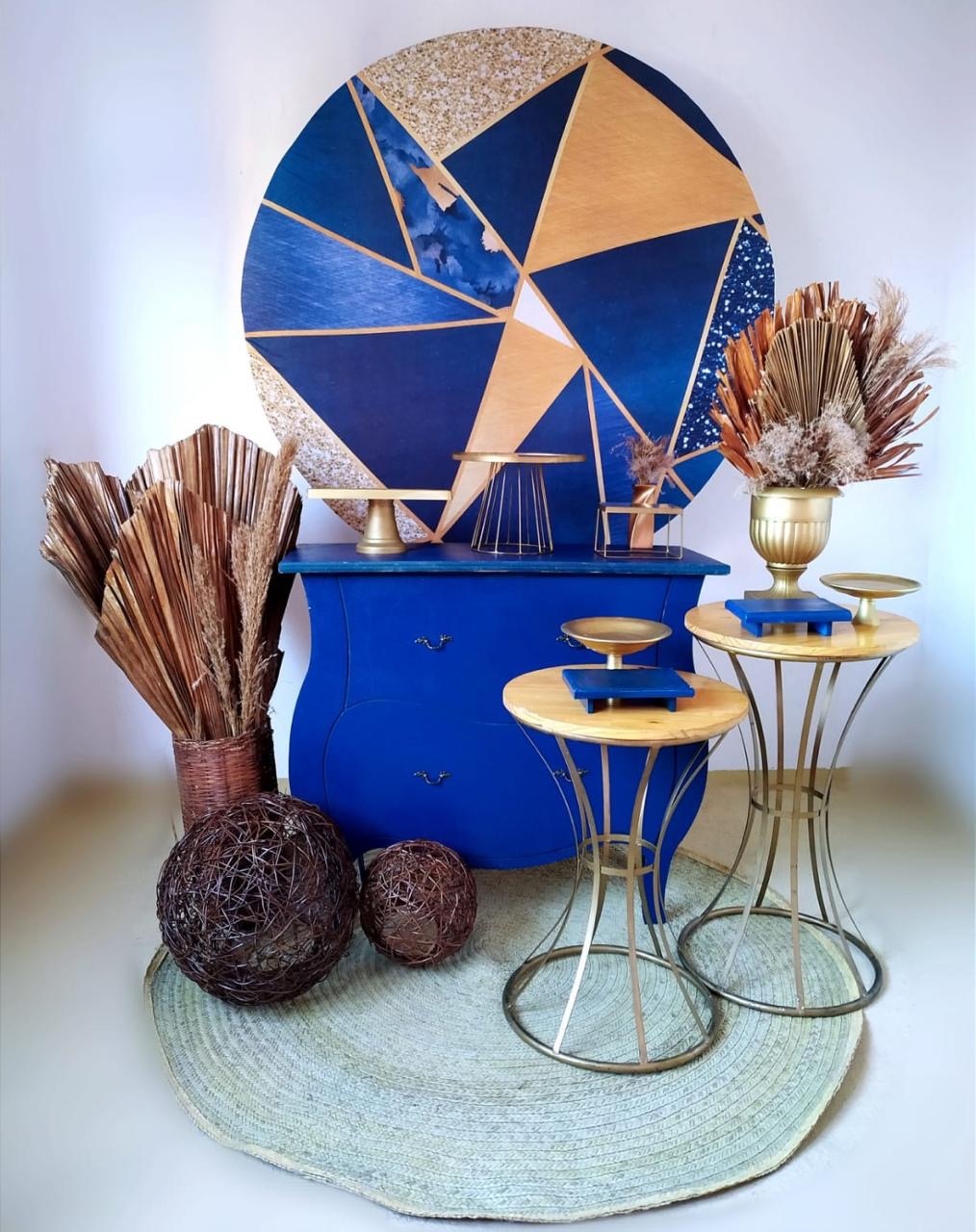 Mosaico Com Mesinhas - Beca Decorações