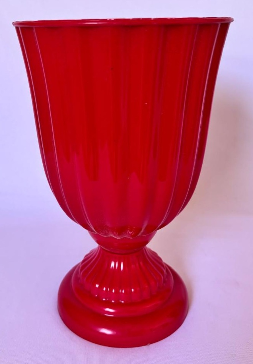 Vaso Dubai Vermelho (Locação) - Beca Decorações