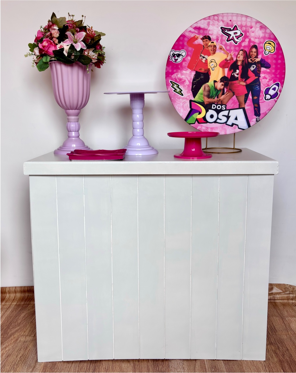 41. Emily Vick Rosa (Mini Kit) - Beca Decorações