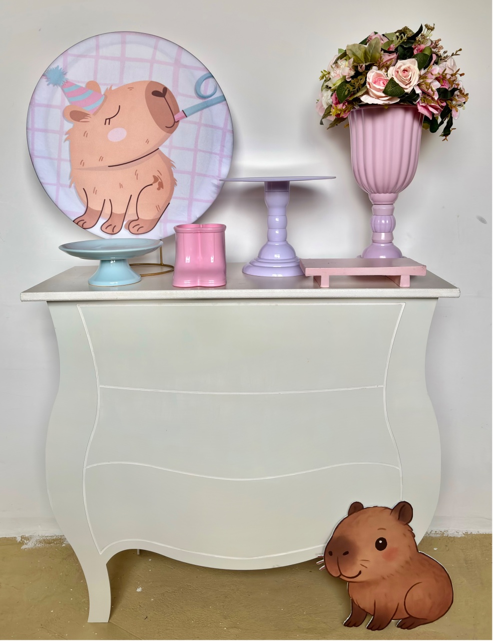 Capivara (Mini Kit) - Beca Decorações