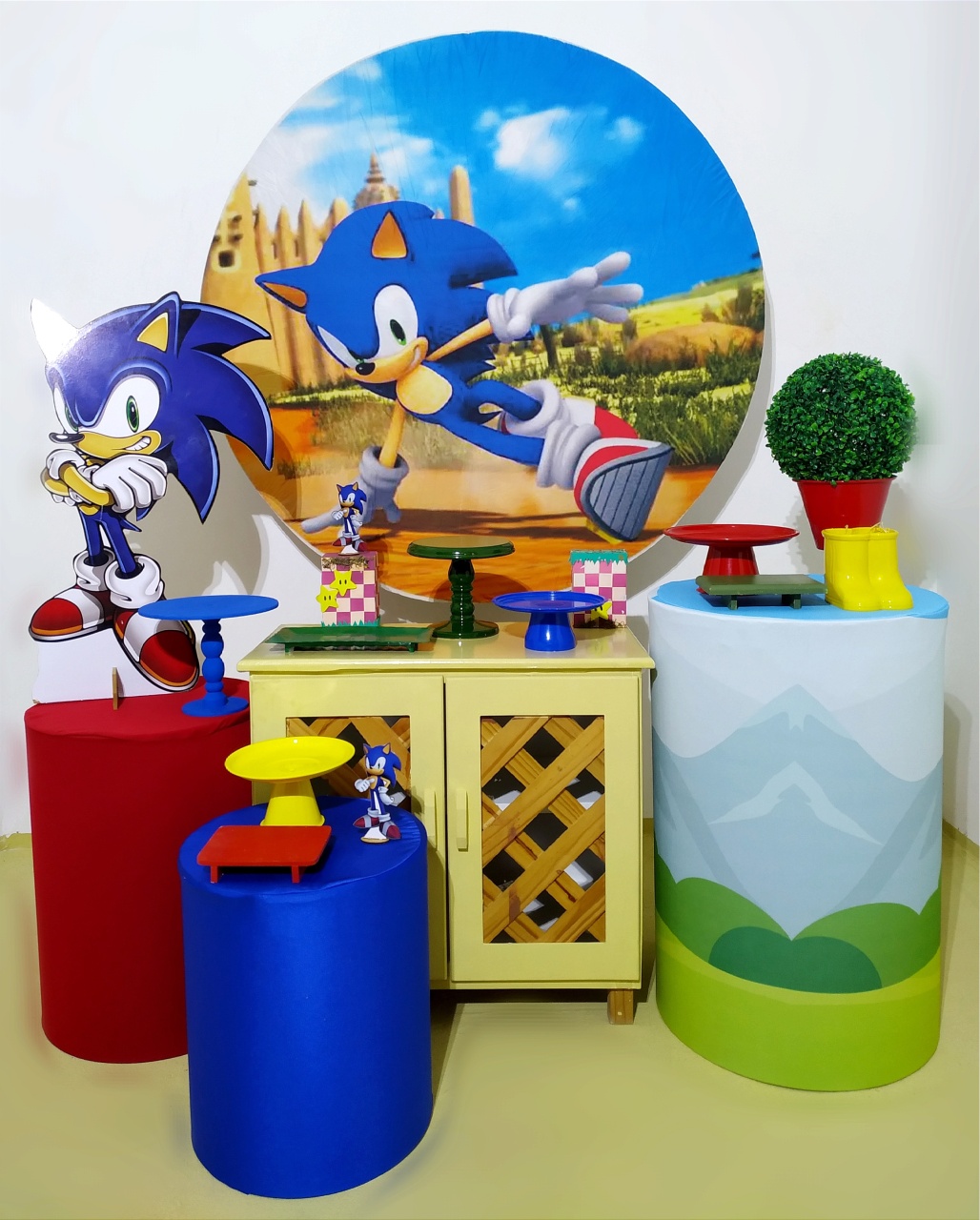 Sonic - Kit Ouro - Beca Decorações