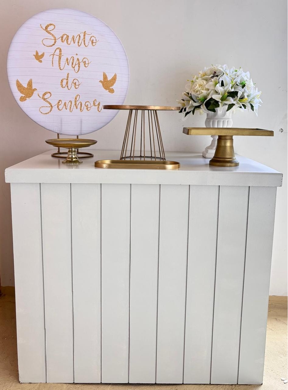 Batizado 3  (Santo Anjo Do Senhor) (Mini Kit)  - Beca Decorações