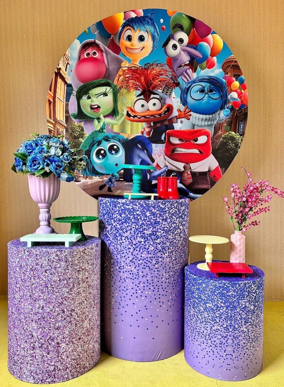 Divertidamente (Kit Prata 2) - Beca Decorações