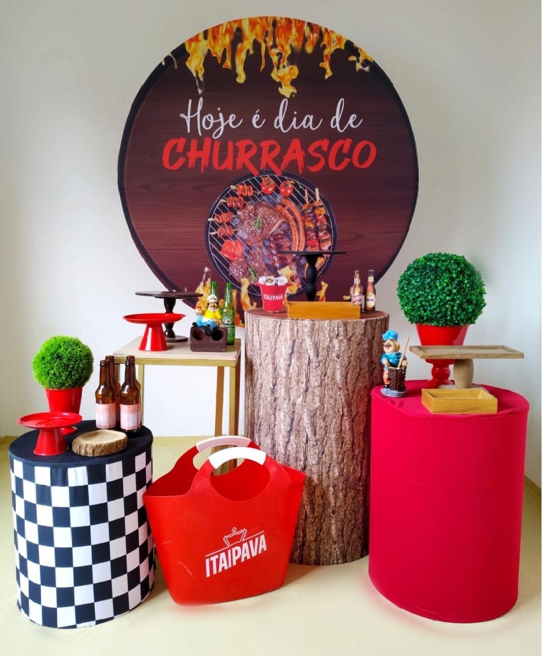 Churrasco - Kit Ouro - Beca Decorações