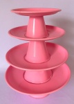 Bandeja Redonda Ferro Rosa Chiclete M (Locação) - imagem 2
