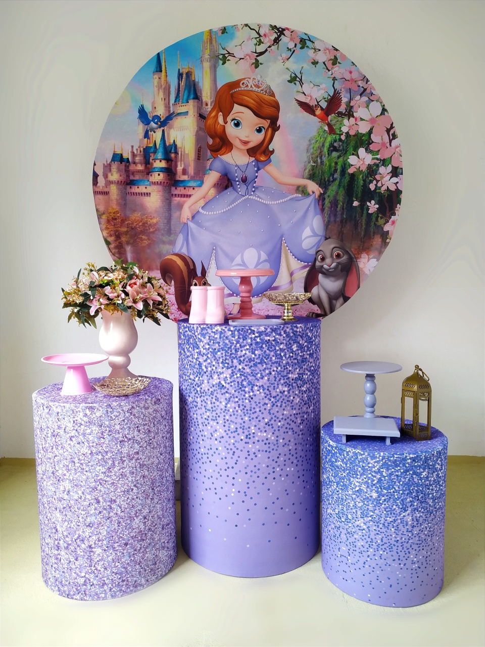 Princesa Sofia - Kit Prata - Beca Decorações