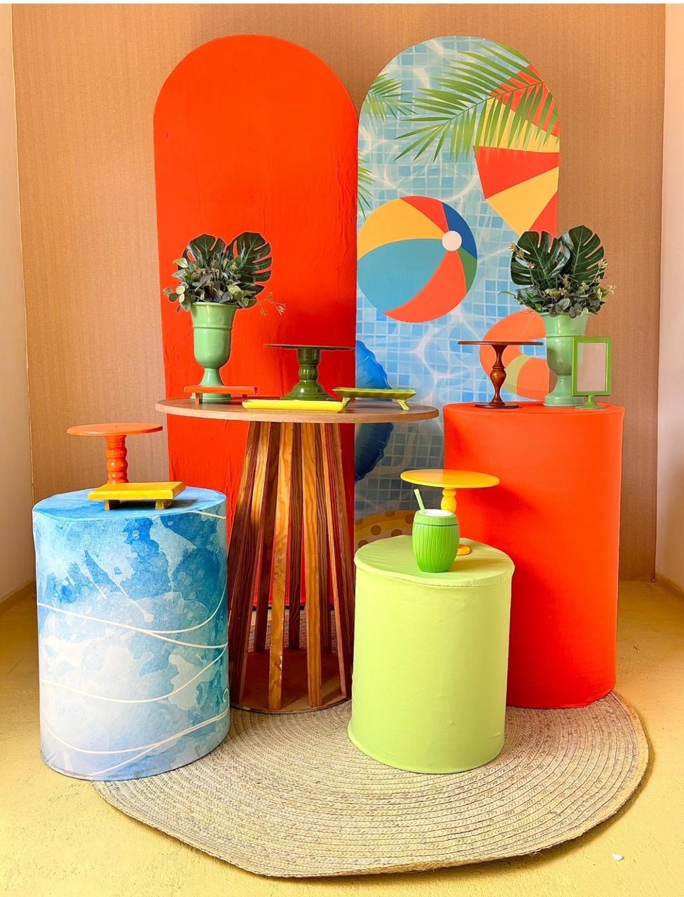 Verão Piscina 1 - Beca Decorações