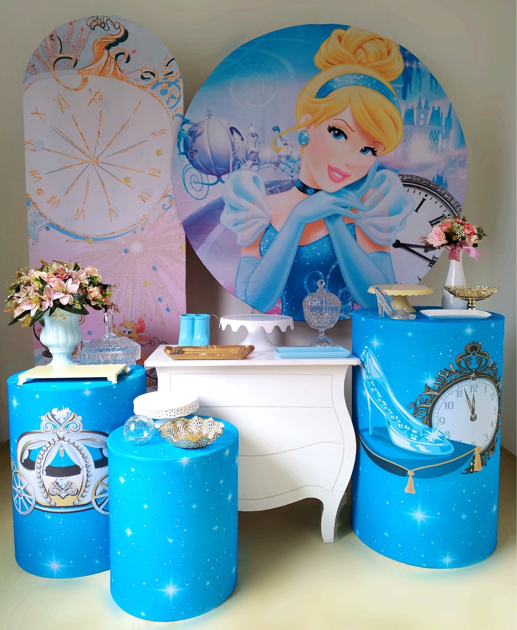 Cinderela - Kit Diamante  - Beca Decorações
