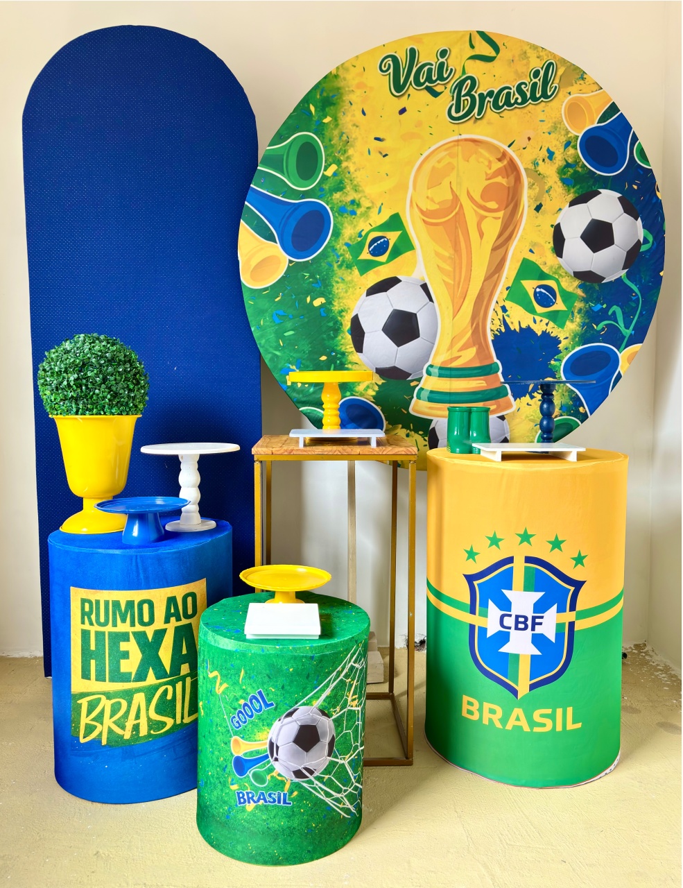 Copa Taça (Kit Diamante) - Beca Decorações