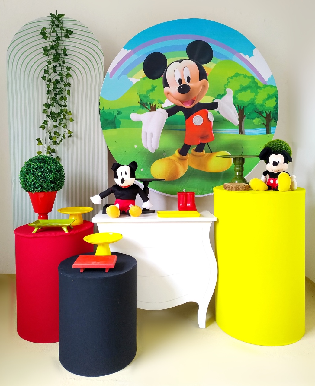 Mickey - Kit Diamante  - Beca Decorações