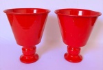 Vaso Boca Larga Vermelho (Locação) - imagem 2