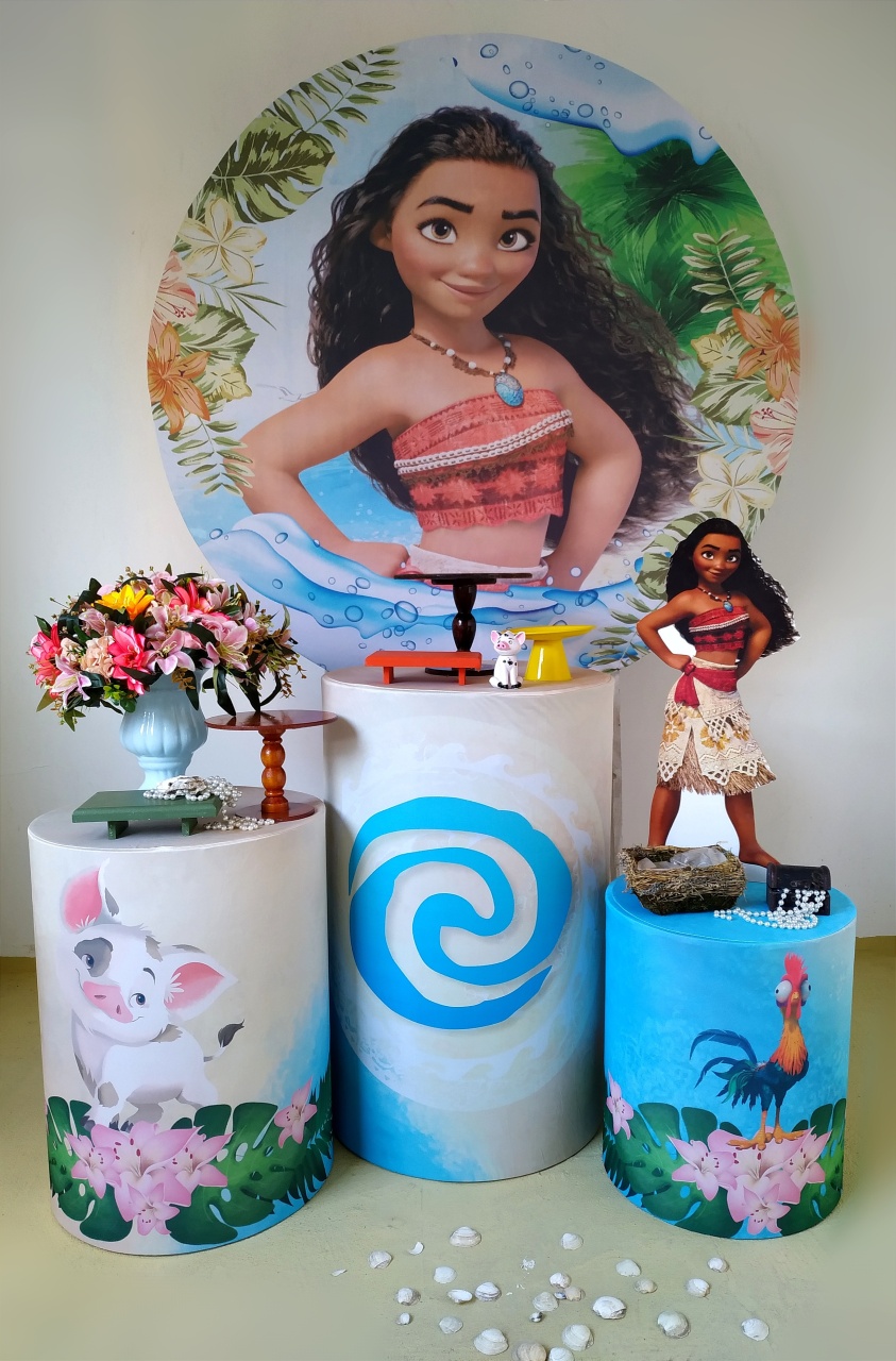 Moana Adulta ( Kit Prata) - Beca Decorações