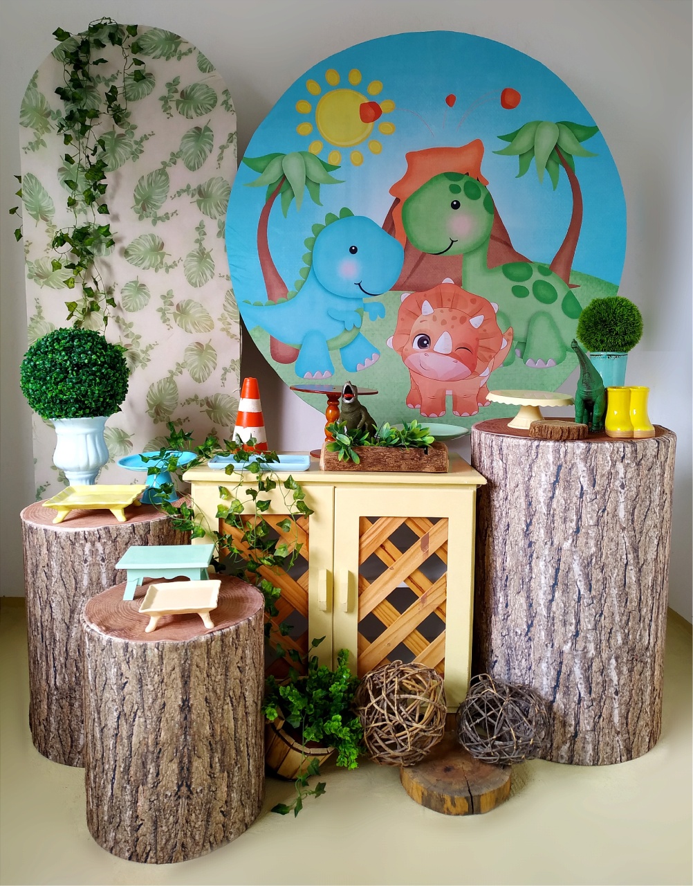 Dino Baby - Kit Diamante 2 - Beca Decorações