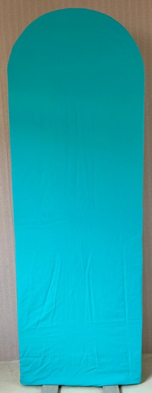  Painel Lateral Verde Tifany Liso (Locação) - Beca Decorações