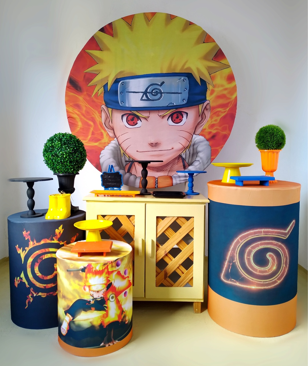 Naruto (Kit Ouro) - Beca Decorações
