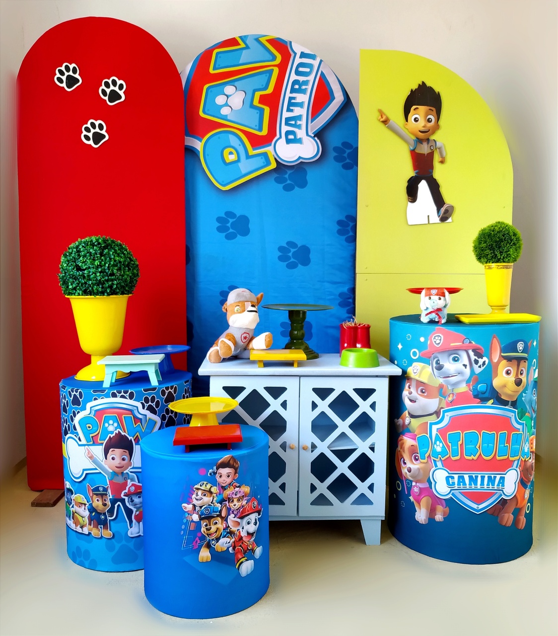 Patrulha Canina - Composição 1 - Beca Decorações
