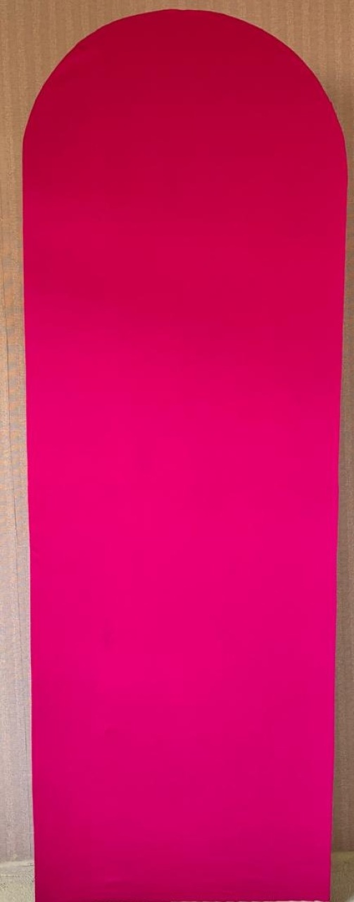  Painel Lateral Rosa Pink Liso (Locação) - Beca Decorações