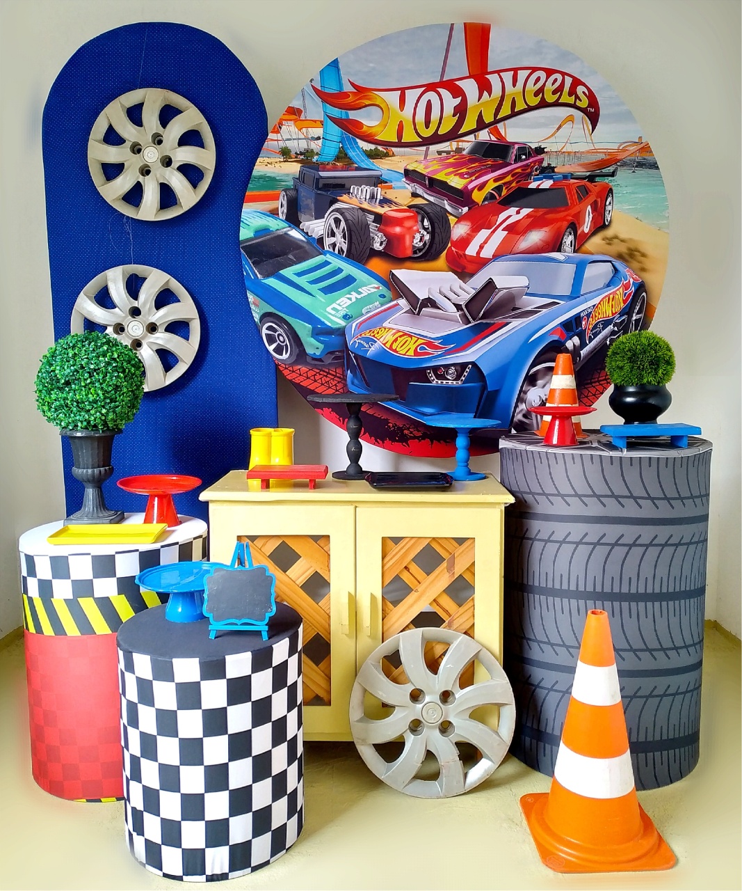 Hotwheels - Kit Diamante  - Beca Decorações
