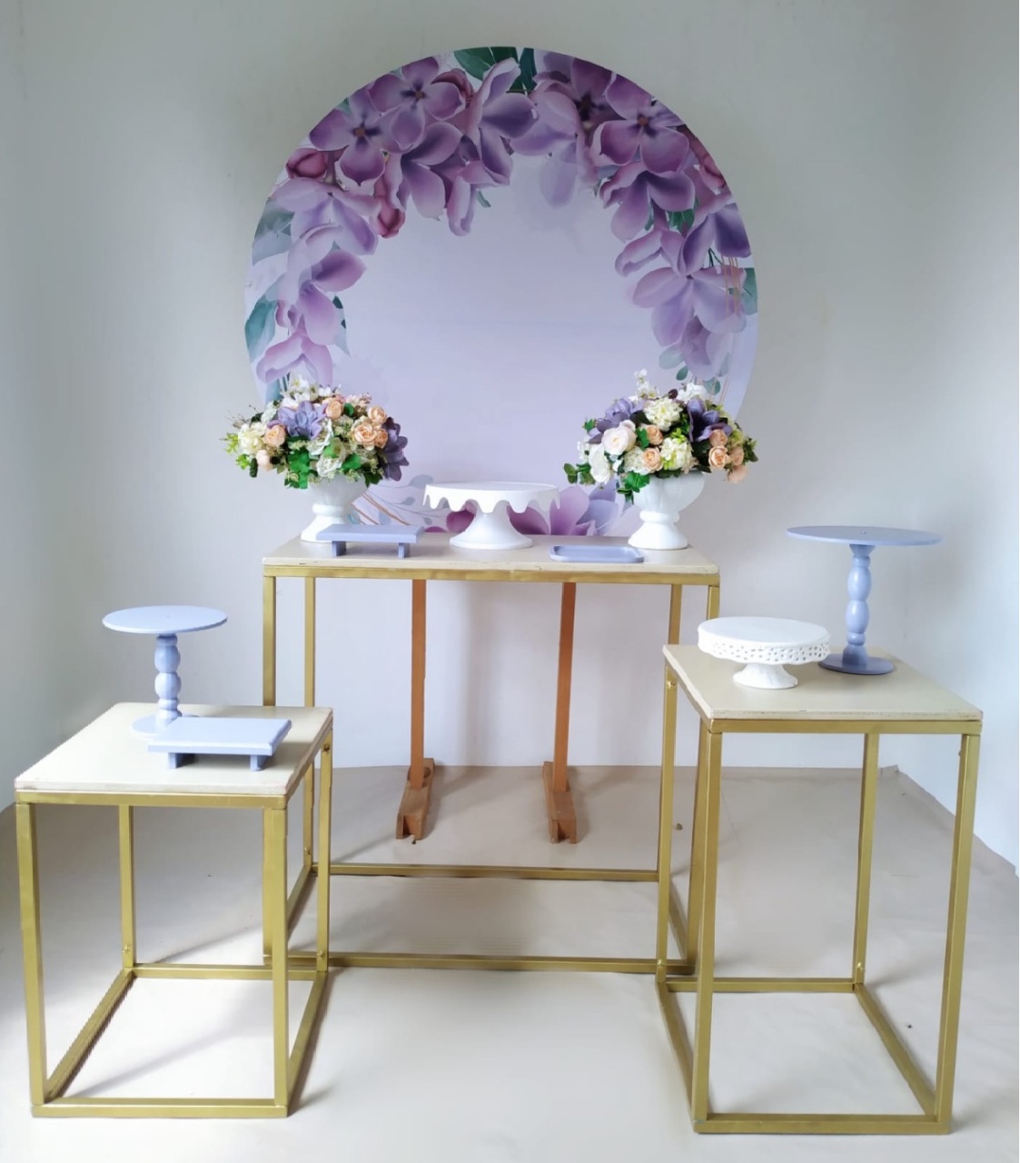 Floral Lilás  - Beca Decorações