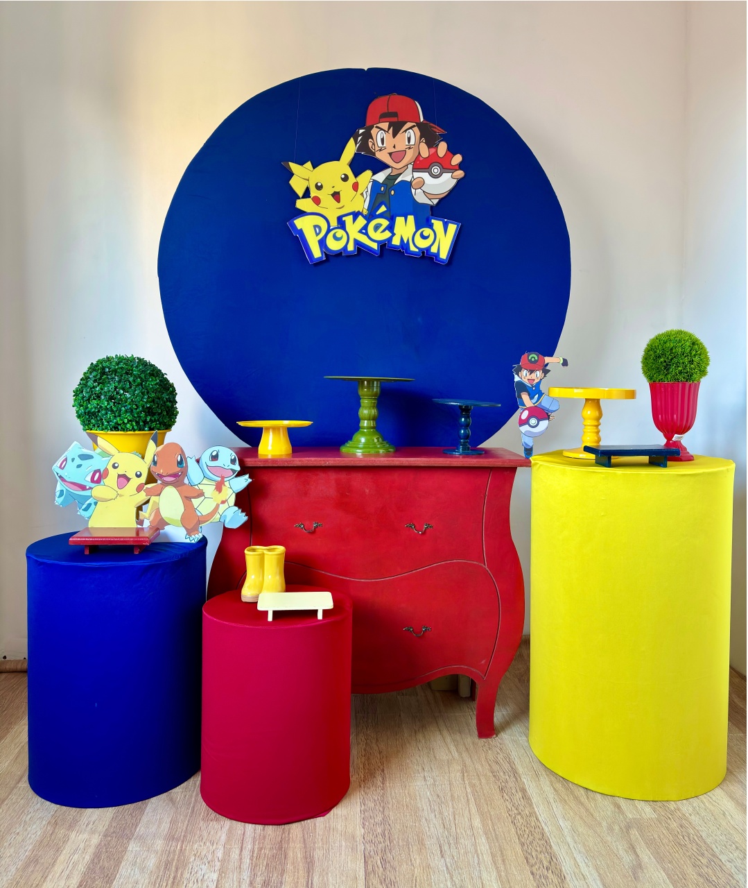 Pokémon (Kit Ouro) - Beca Decorações