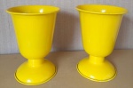 Vaso de Ferro Amarelo Ouro (Locação) - imagem 2