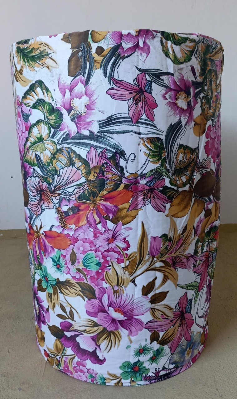 Capa de Cilindro Floral G (Locação) - Beca Decorações
