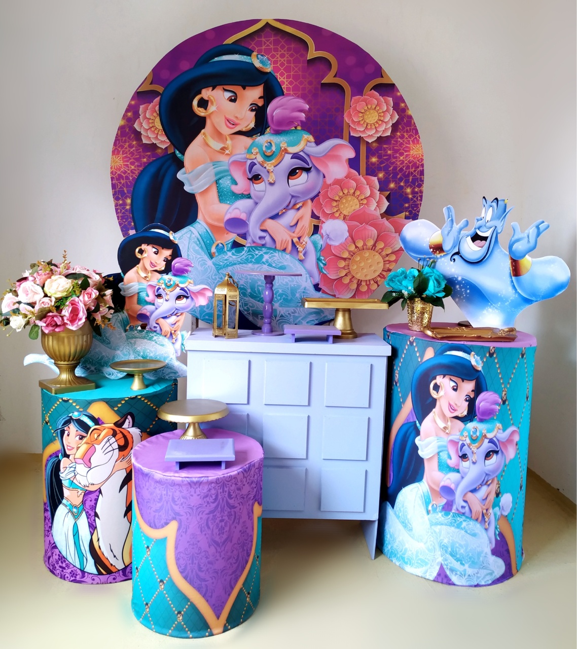 Jasmine - Kit Ouro - Beca Decorações
