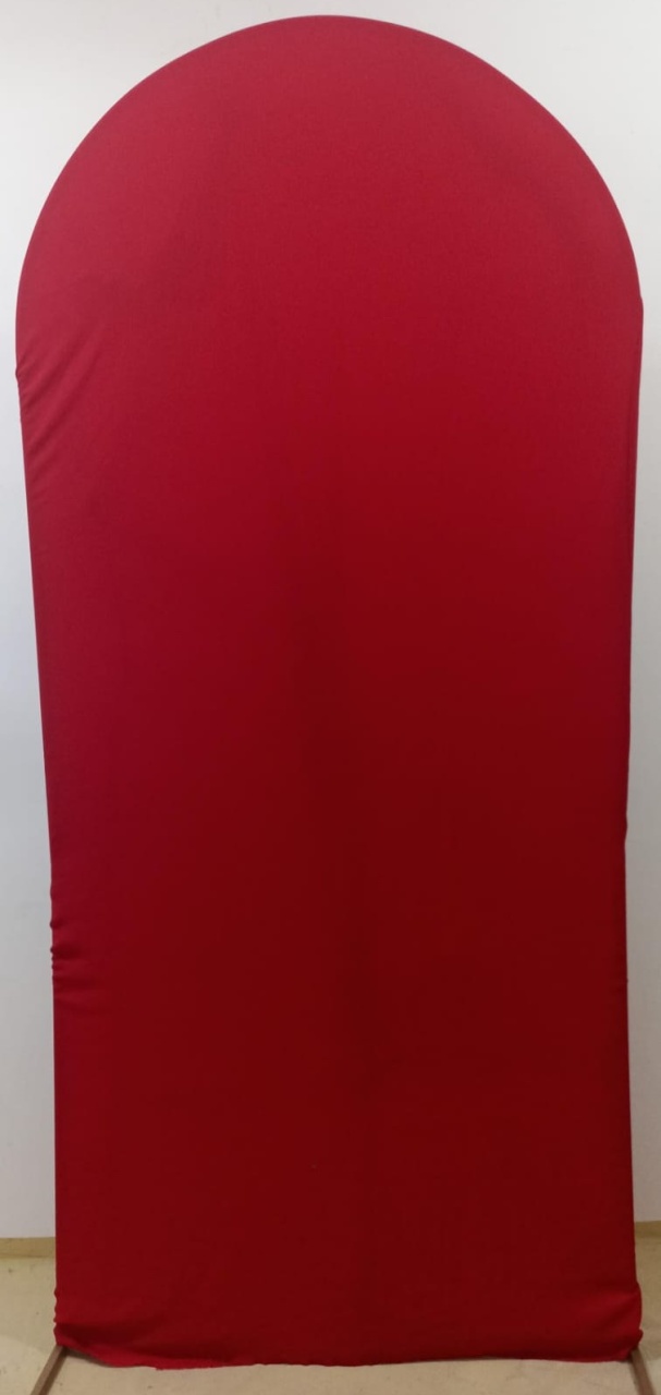 Painel Lateral Vermelho Liso (Locação) - Beca Decorações
