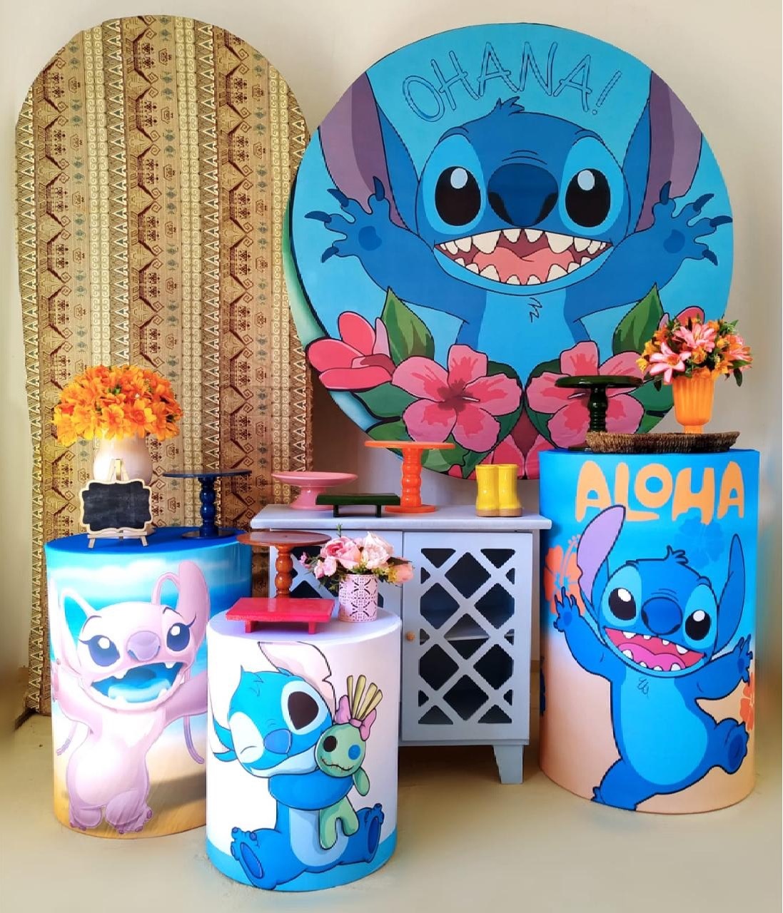 Lilo E Stitch Azul (Kit Diamante 1) - Beca Decorações