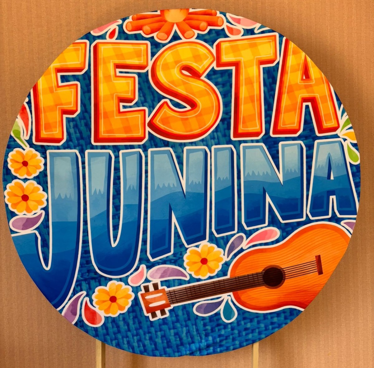 Painel Redondo Junino (Locação) - Beca Decorações