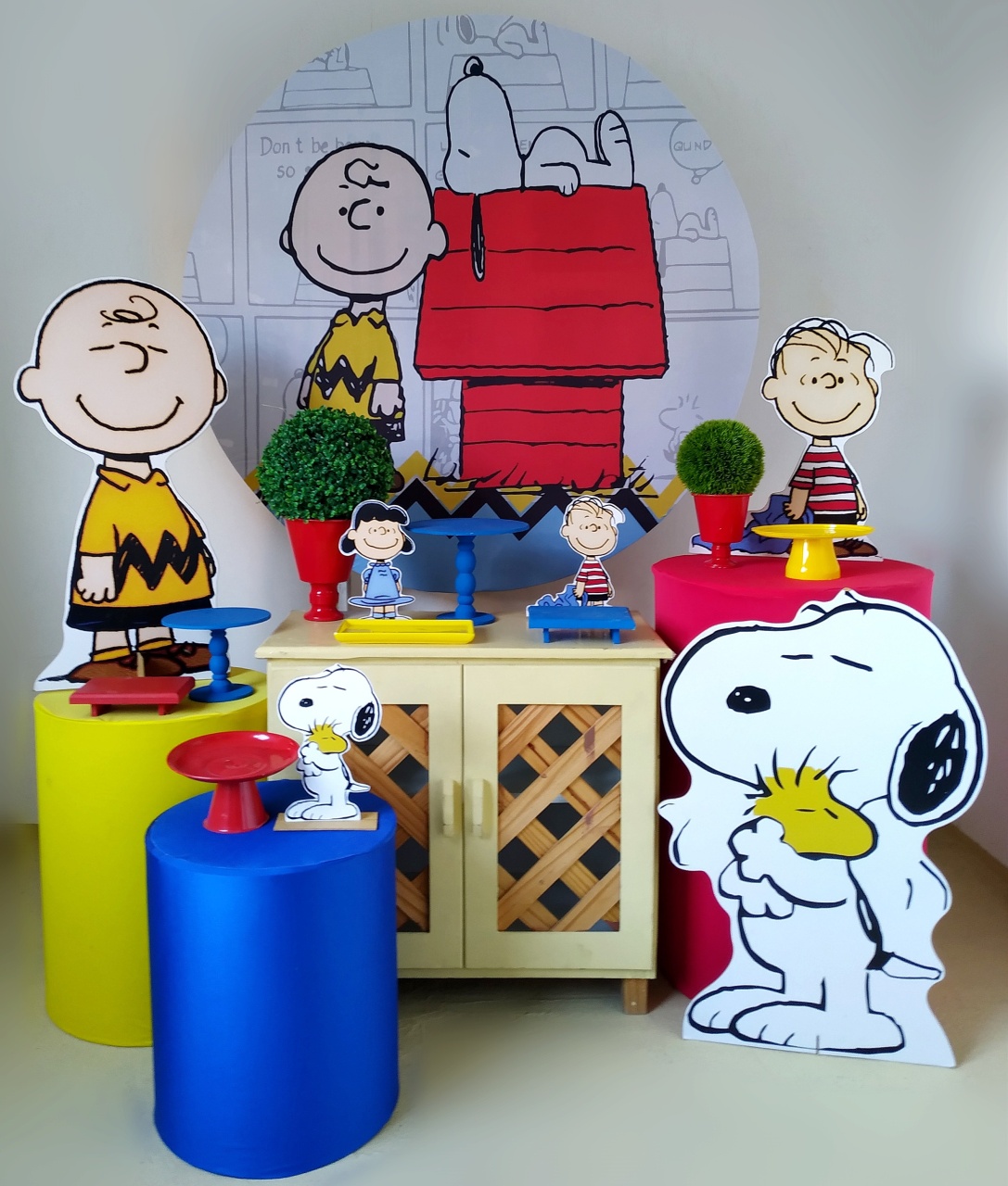 Snoopy (Kit Ouro)  - Beca Decorações