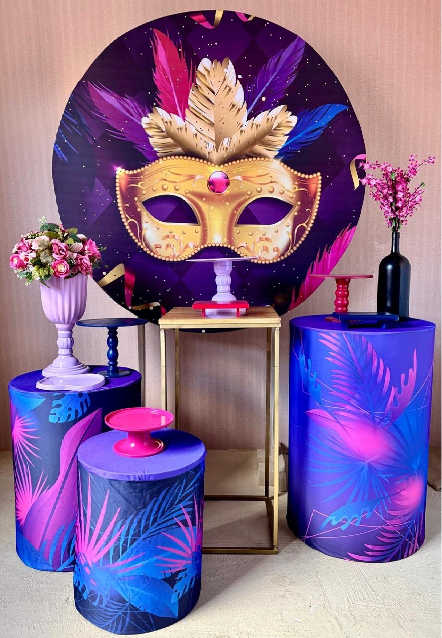 Carnaval - Kit Ouro  - Beca Decorações