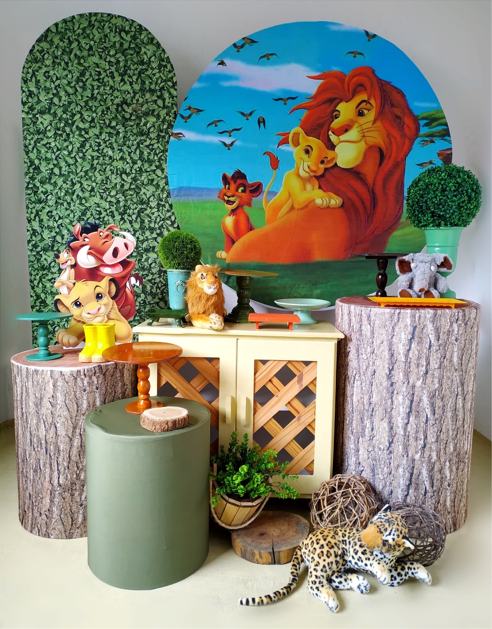 Rei Leão - Kit Diamante  - Beca Decorações