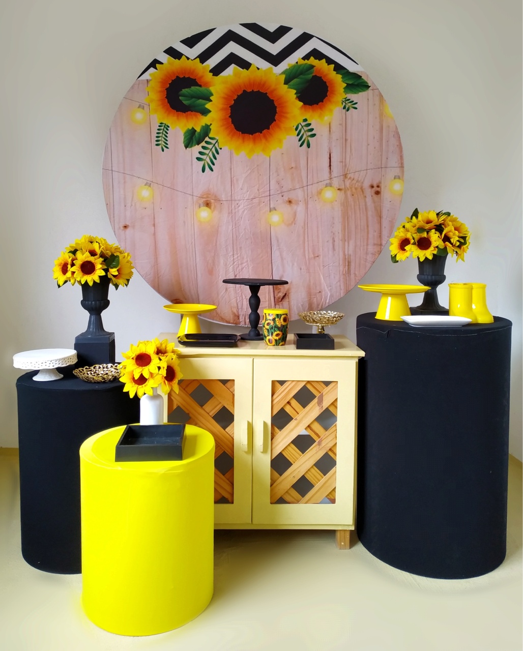 Girassol - Kit Ouro 1 - Beca Decorações