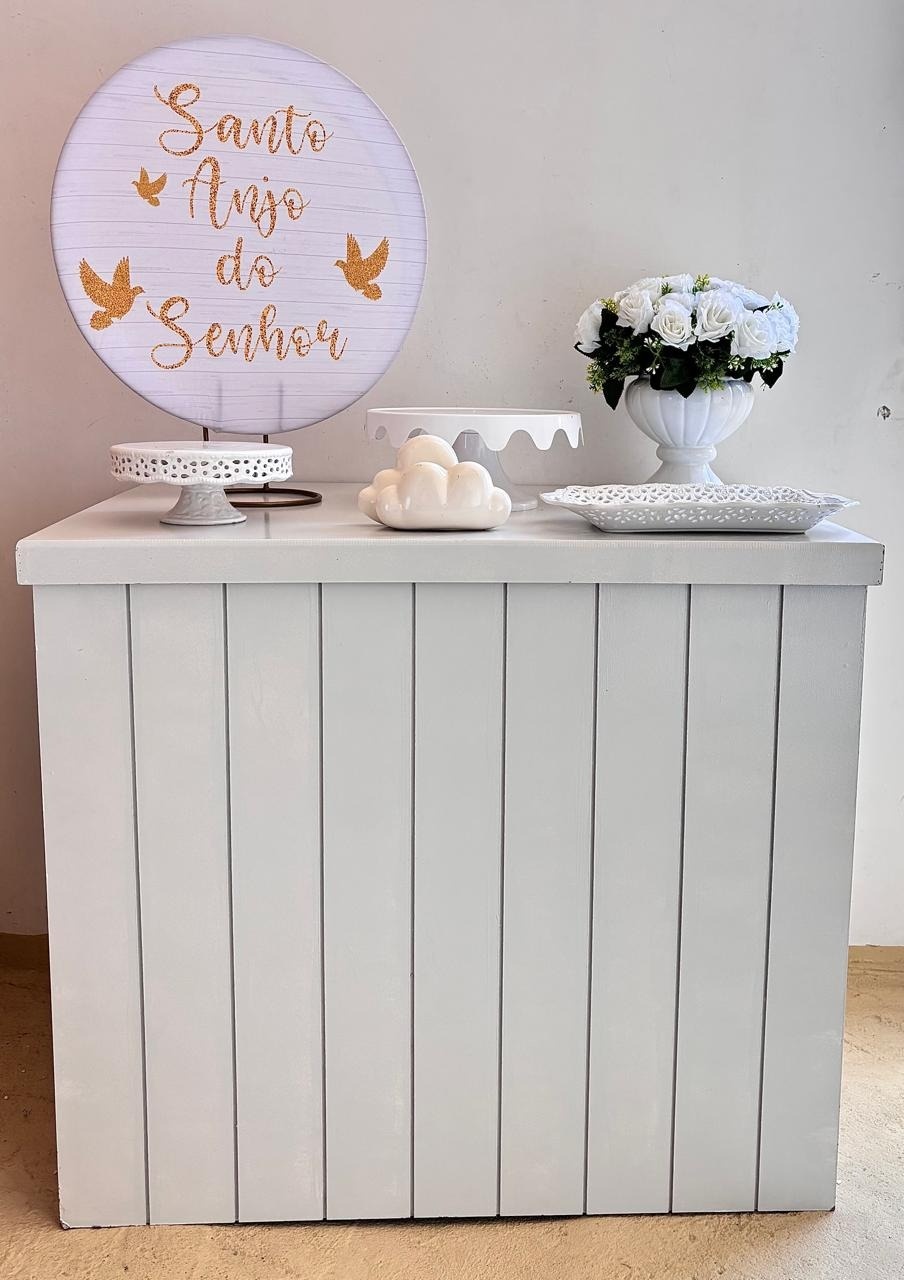 Batizado (Santo Anjo Do Senhor) (Mini Kit)  - Beca Decorações