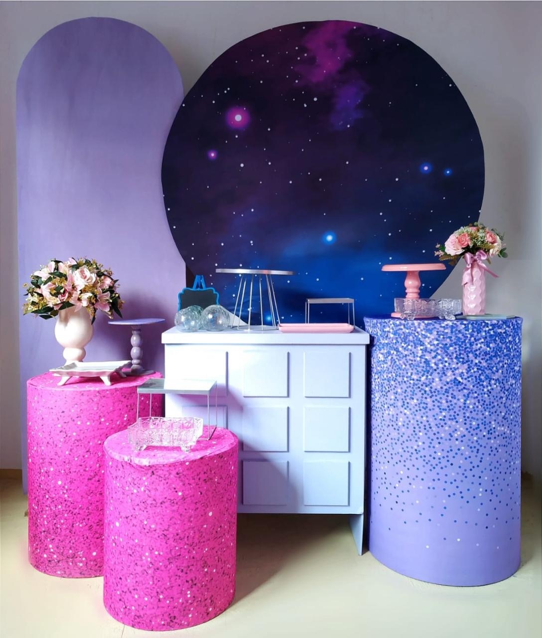 Galáxia ( Kit Diamante) - Beca Decorações