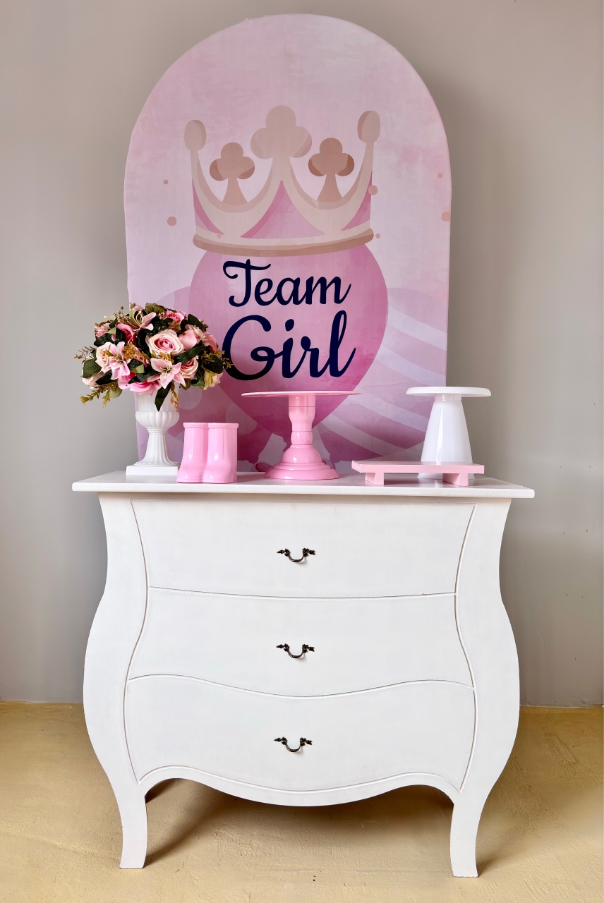 Chá de Bebê Girl  - Beca Decorações