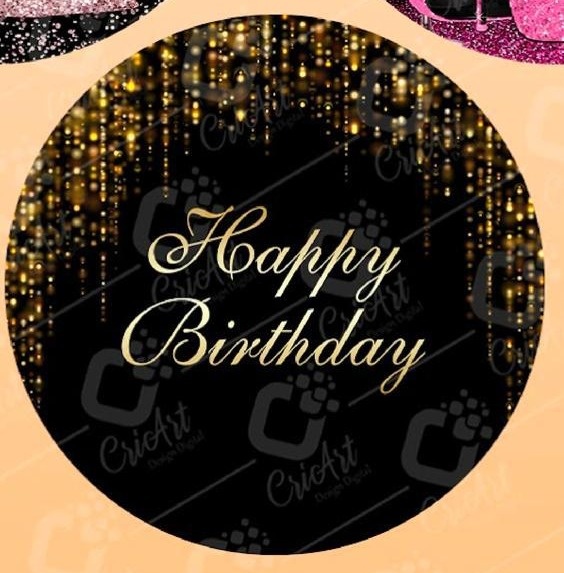 Mini Painel Happy Birthday - Beca Decorações