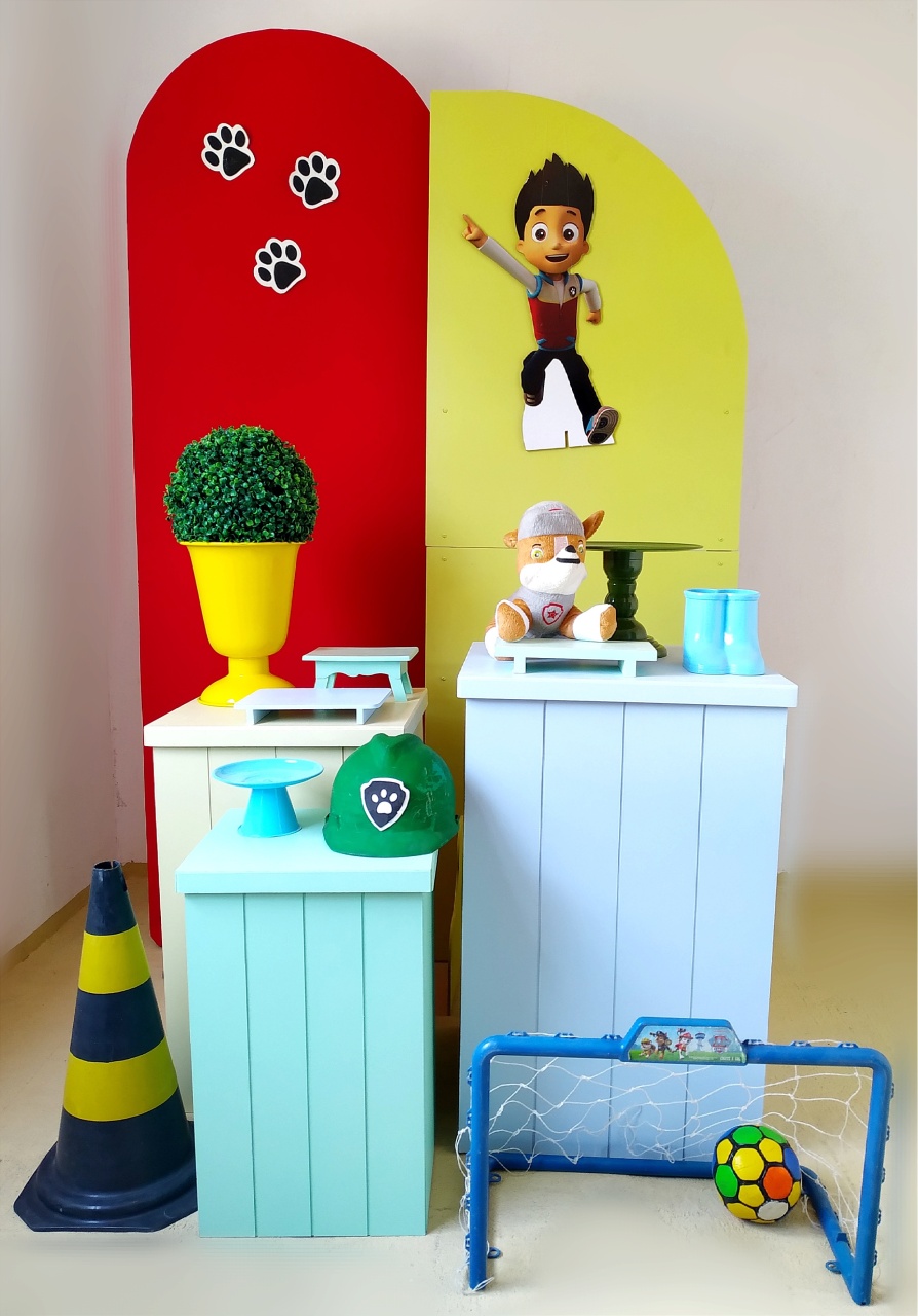 Patrulha Canina - Composição 3 - Beca Decorações