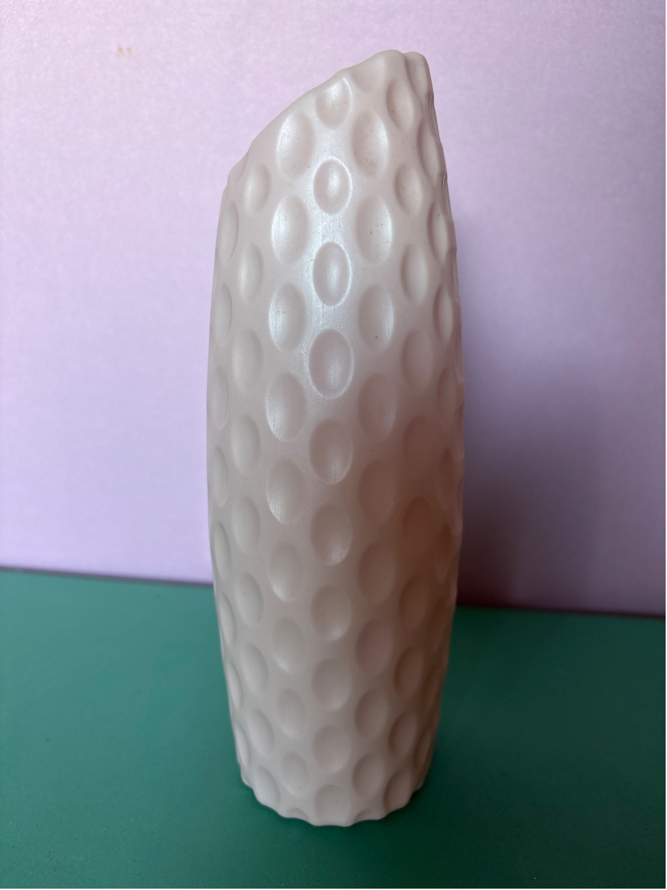 Vaso Rosa Diagonal (Locação) - Beca Decorações