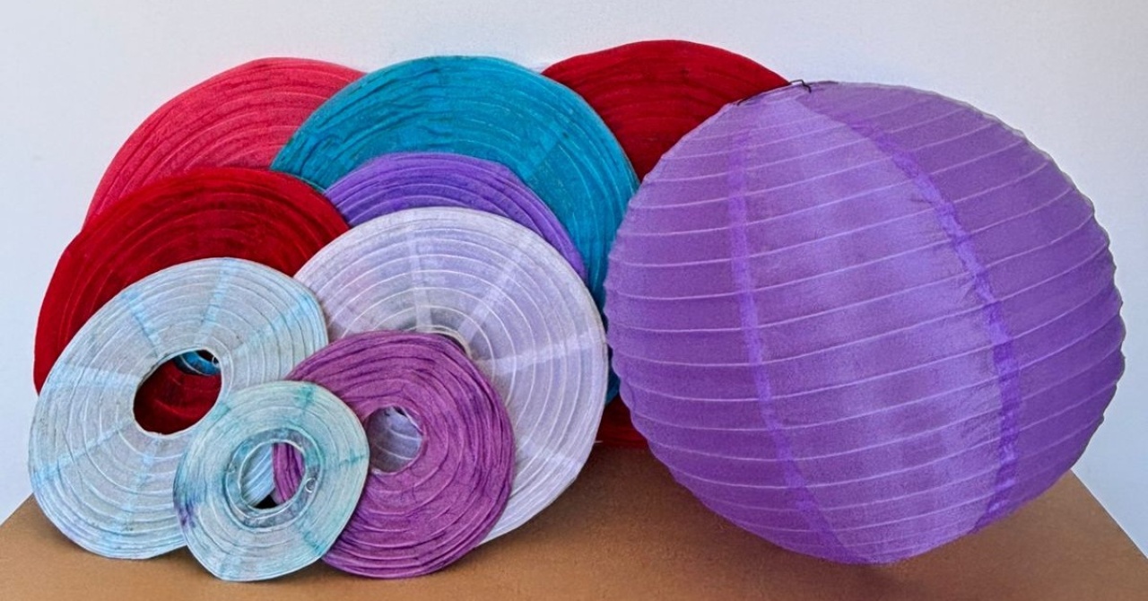 Luminária Oriental Japonesa (Gg) (Locação) - Beca Decorações