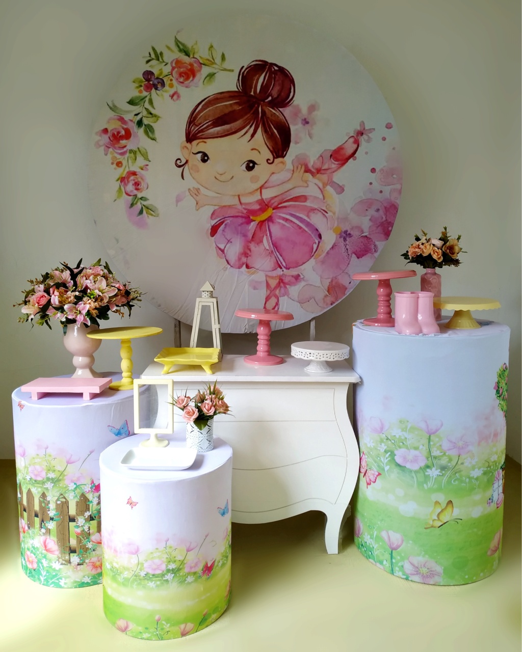 Bailarina  (Kit Ouro) - Beca Decorações