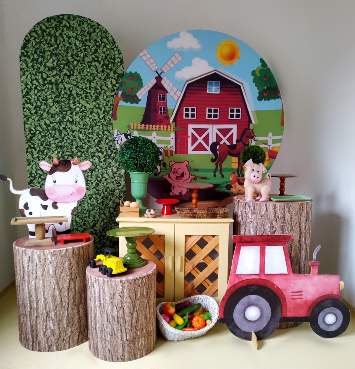 Fazendinha (Kit Diamante) - Beca Decorações
